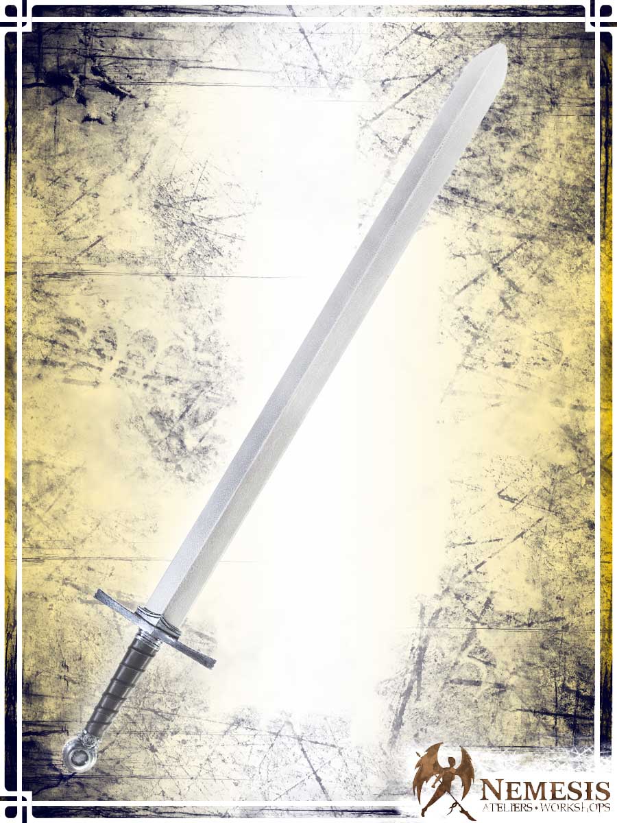 Templar's Sword Swords (Web) Ateliers Nemesis - Athena Classic Steel Long Wood|Leather Handle