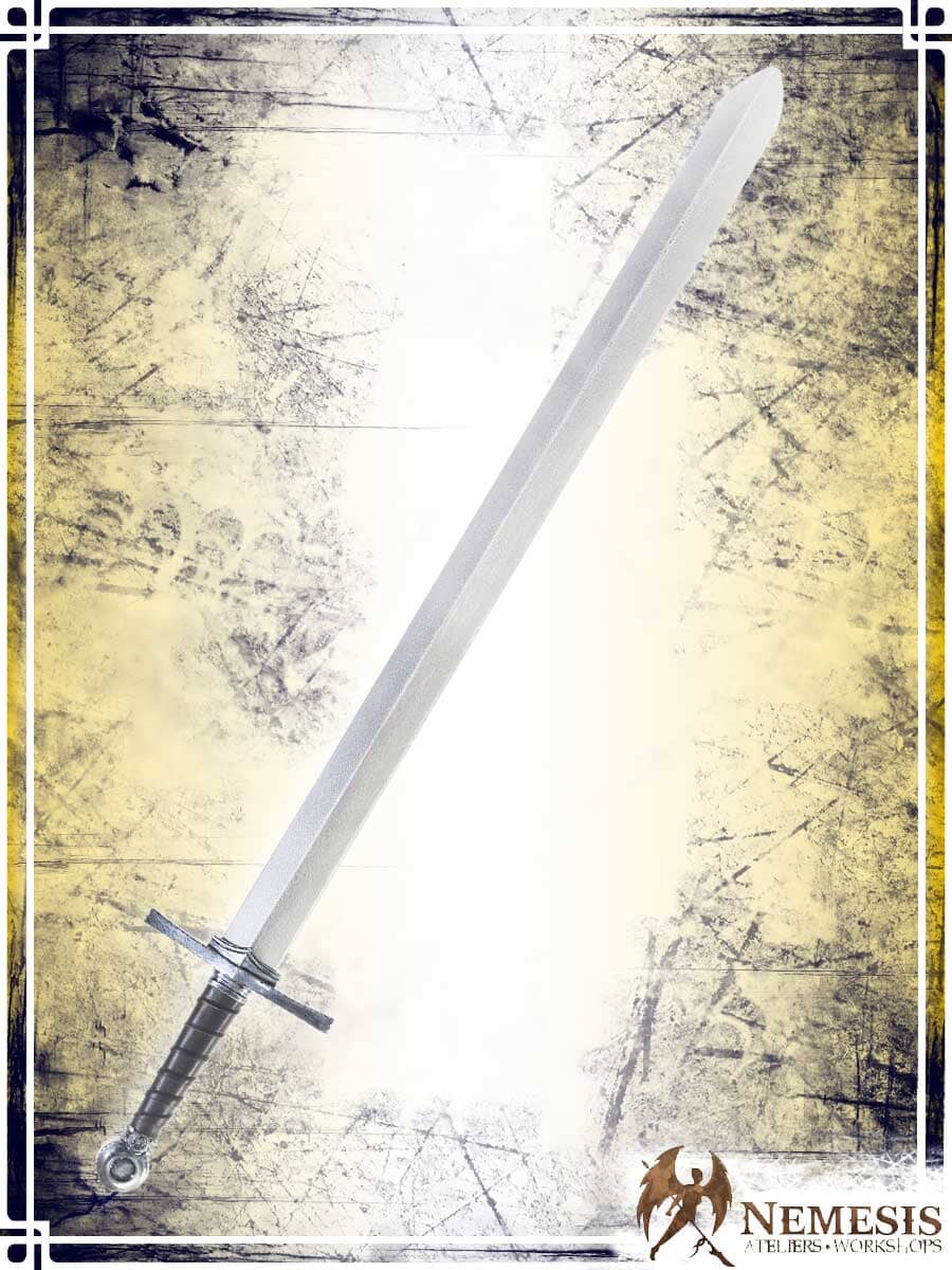 Templar's Sword Swords (Web) Ateliers Nemesis - Athena Classic Steel Long Wood|Leather Handle