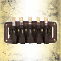 Vials Holder Games & Other Accessories Les Artisans d'Azure Brown 5 Vials 