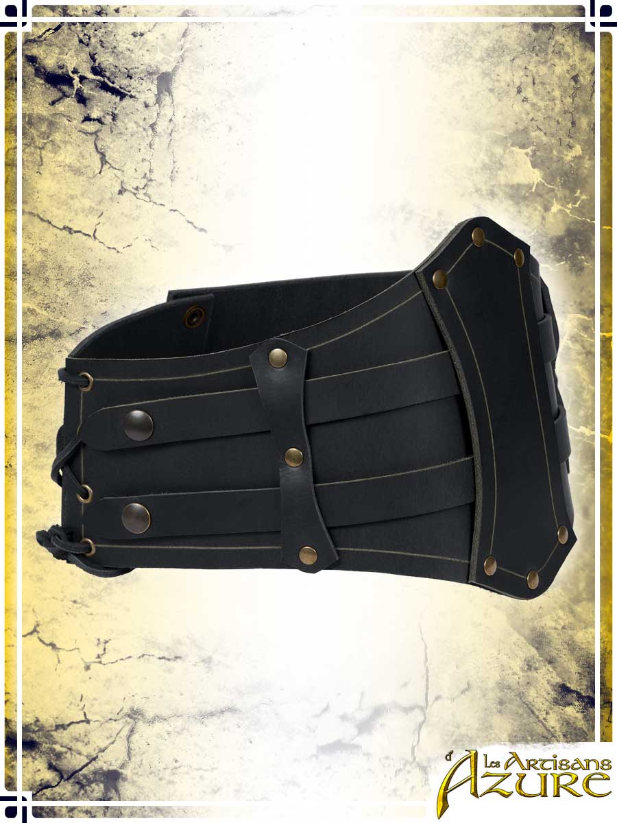Waist Cincher Corsets & Large Belts Les Artisans d'Azure Black Small 