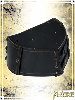 Waist Cincher Corsets & Large Belts Les Artisans d'Azure Black Medium 