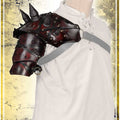 Bloodwalker Spikes Pauldron Leather Pauldrons Les Artisans d'Azure 