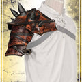Wildwalker Spikes Pauldron Leather Pauldrons Les Artisans d'Azure 