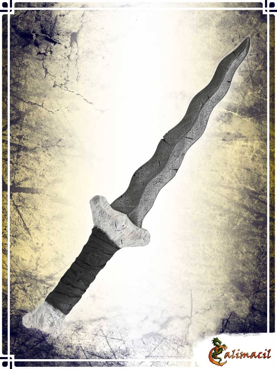 Orcish Kris Dagger - LARP Weapon by Calimacil – Les Artisans d'Azure