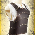 Baudouin Breastplate Leather Armors Les Artisans d'Azure Medium Brown 