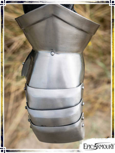 Steel Mittens Plate Bracers Epic Armoury 