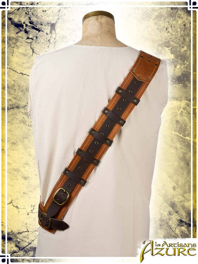 Adventurer's Shoulder Strap Harness Les Artisans d'Azure 2XLarge|3XLarge Tan 