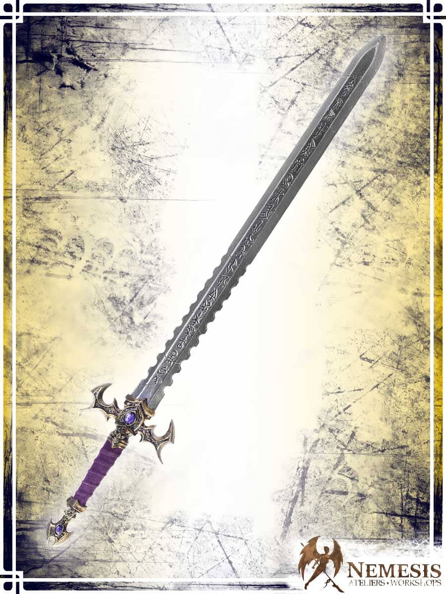 Kaos Sword Bastard Swords Nemesis Workshops - Athena Purple Bastard 