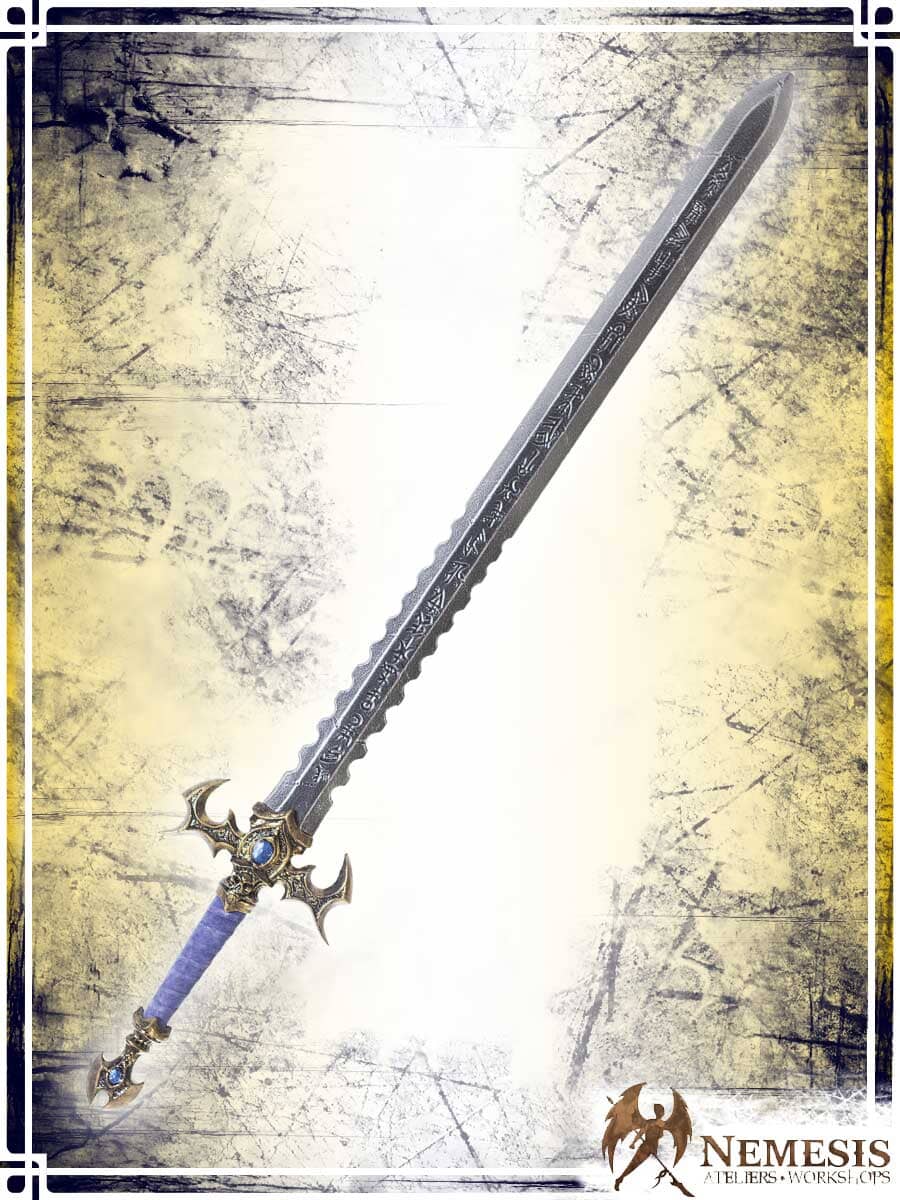 Kaos Sword Bastard Swords Nemesis Workshops - Athena Blue Bastard 