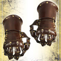 Lord's Gauntlets Leather Bracers Les Artisans d'Azure 