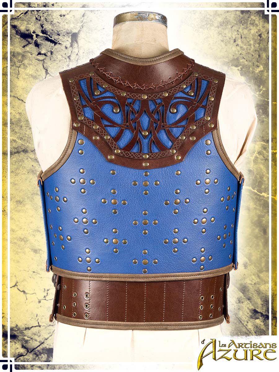 Lord's Armor - Torso Leather Armors Les Artisans d'Azure XLarge Brown|Blue 