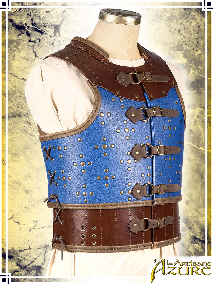 Lord's Armor - Torso Leather Armors Les Artisans d'Azure 2XLarge Brown|Blue 