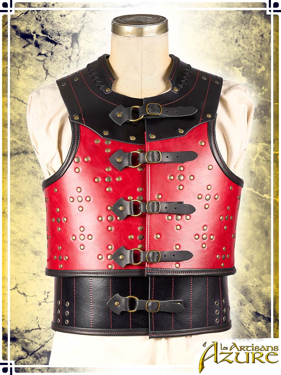 Lord's Armor - Torso Leather Armors Les Artisans d'Azure Large Black|Red 