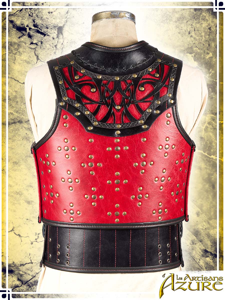 Lord's Armor - Torso Leather Armors Les Artisans d'Azure XLarge Black|Red 