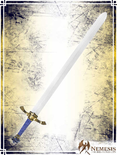 Sword of Briars Swords (Web) Nemesis Workshops - Athena Blue Long Classic Finish