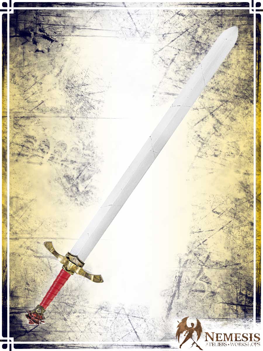 Sword of Briars Swords (Web) Nemesis Workshops - Athena Red Long Classic Finish