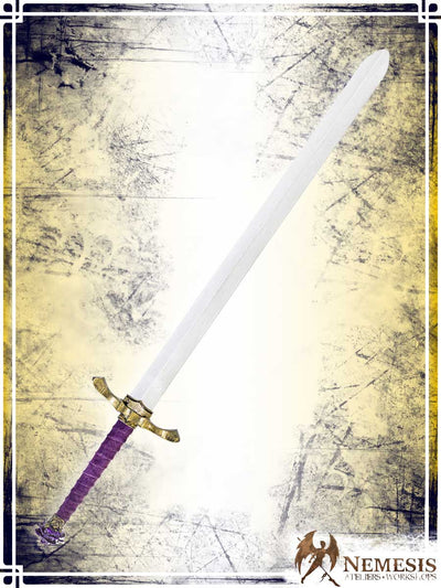 Sword of Briars Swords (Web) Nemesis Workshops - Athena Purple Classic Finish Bastard