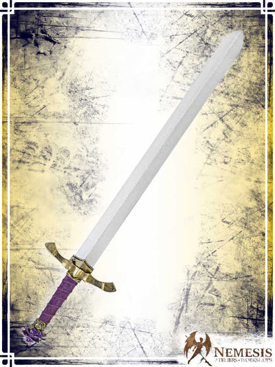 Sword of Briars Swords (Web) Nemesis Workshops - Athena Purple Classic Finish Medium