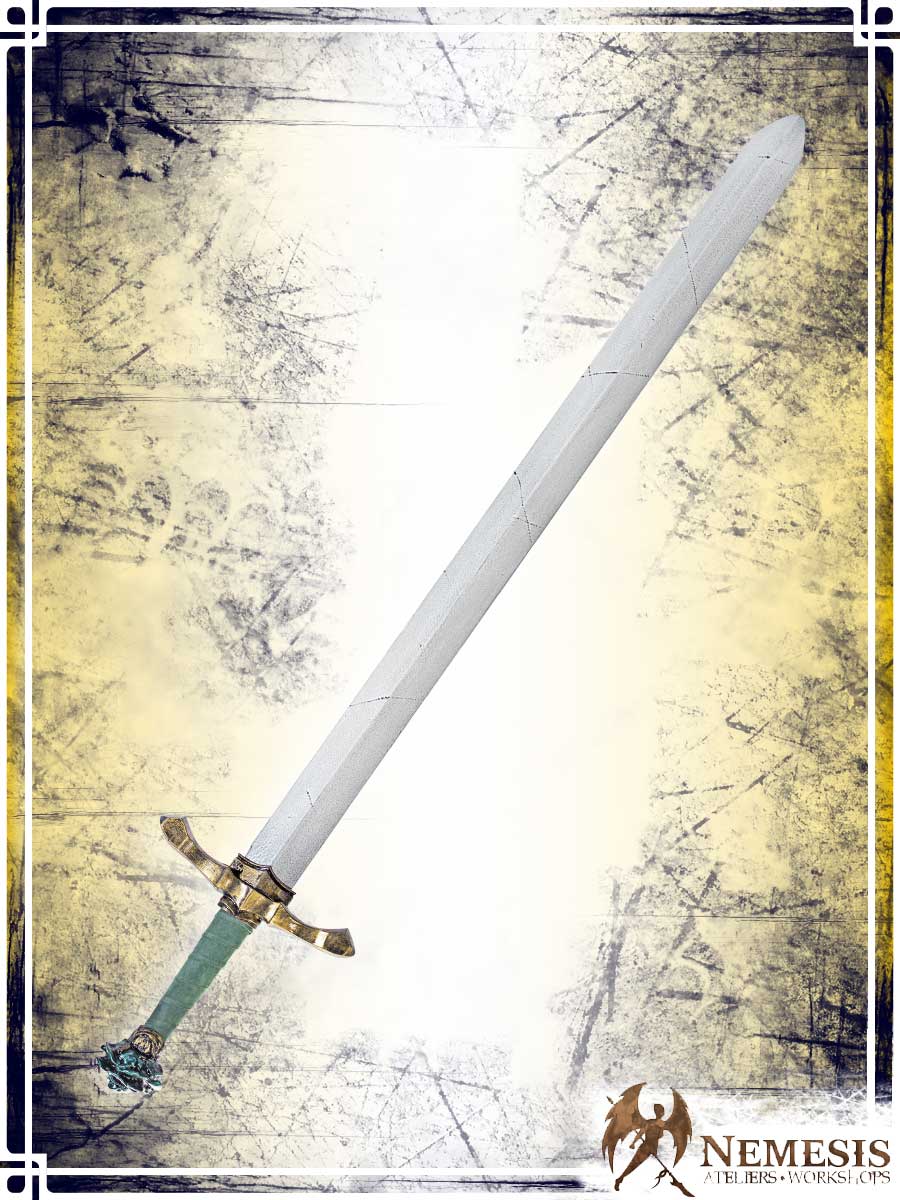 Sword of Briars Swords (Web) Nemesis Workshops - Athena Green Notched Finish Long