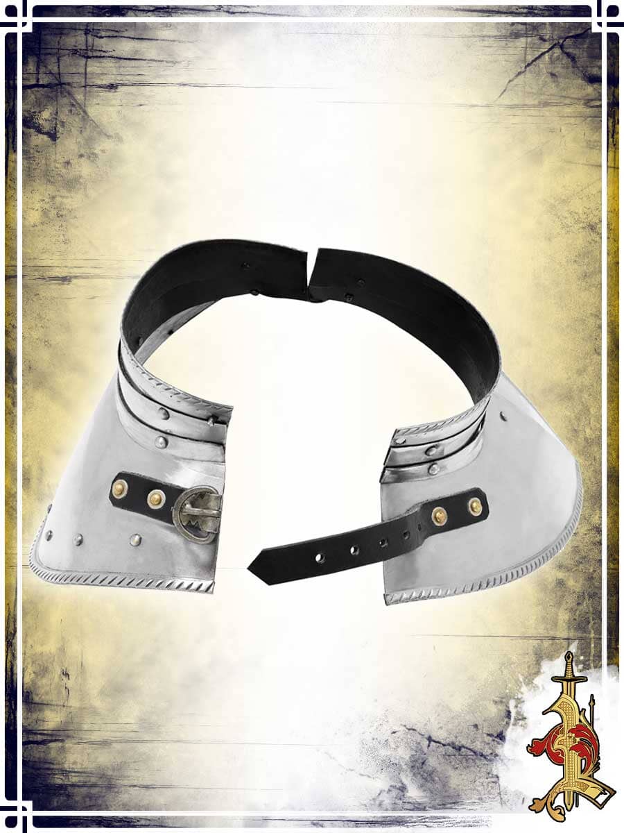 Steel Gorget with Articulated Collar Gorgets Lord of Battles 