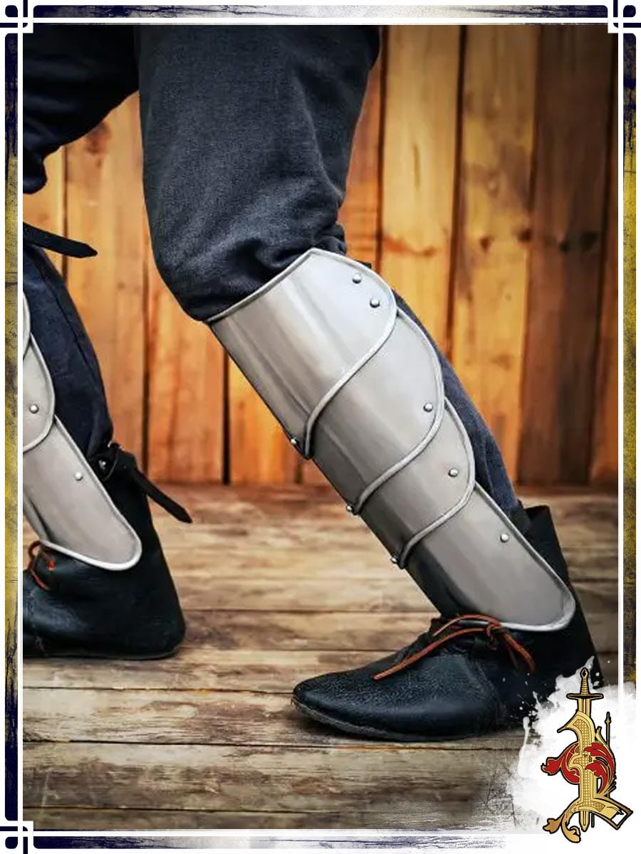 Avenger Greaves 18ga Plate Greaves Lord of Battles 