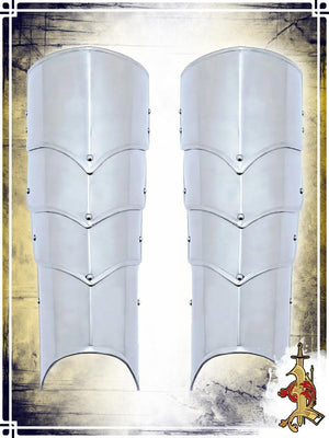 Avenger Greaves 18ga Plate Greaves Lord of Battles 