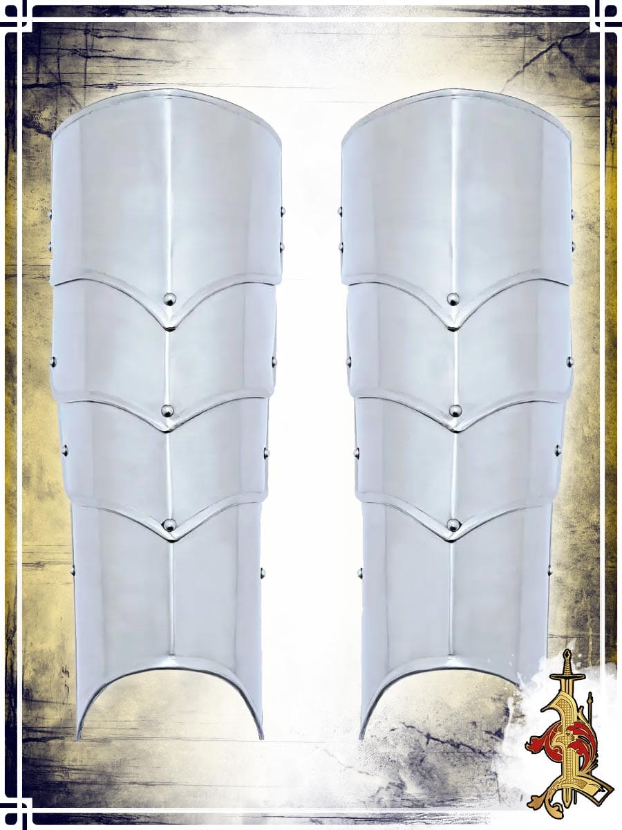 Avenger Greaves 18ga Plate Greaves Lord of Battles 