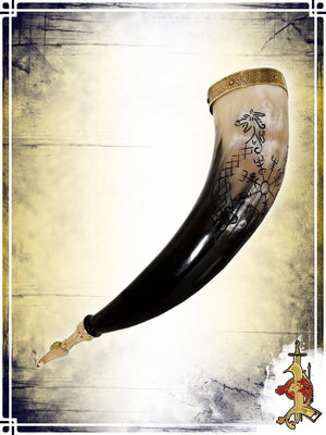 Drinking Horn - Jormungandr Cutlery & Tankards Lord of Battles 