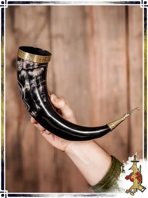 Drinking Horn - Troll Cross Cutlery & Tankards Lord of Battles 