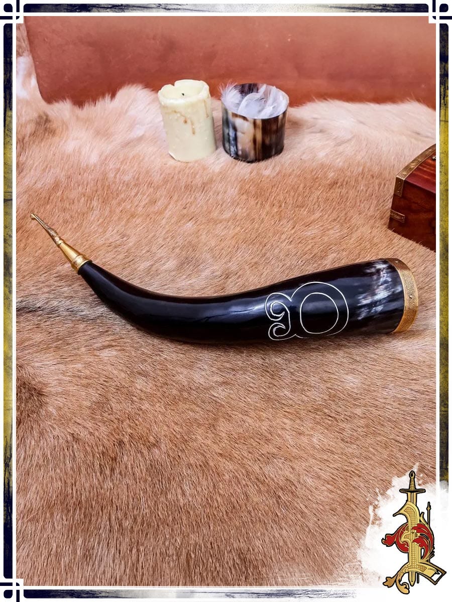 Drinking Horn - Troll Cross Cutlery & Tankards Lord of Battles 