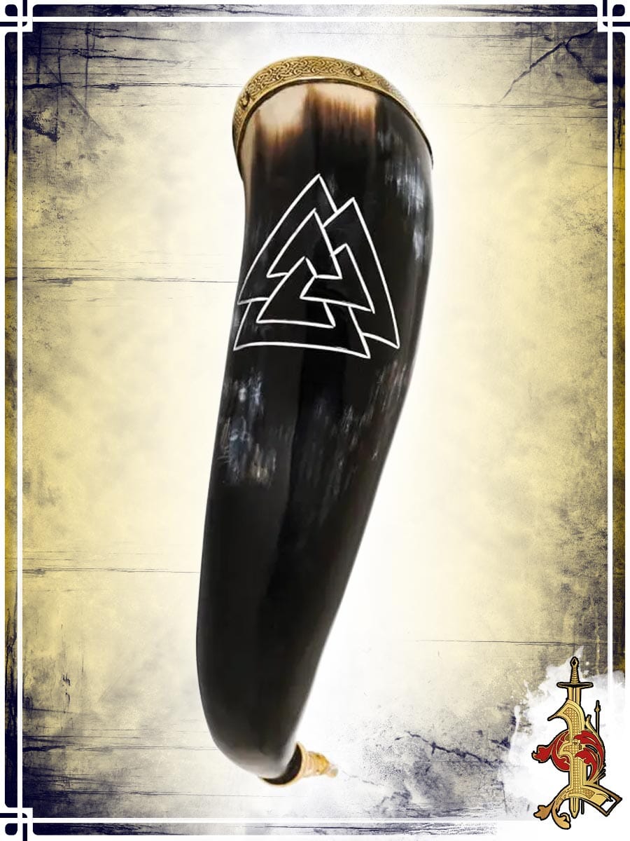 Drinking Horn - Valknut Cutlery & Tankards Lord of Battles 