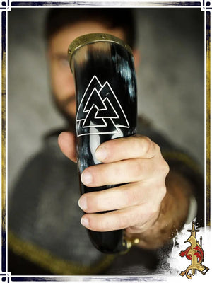 Drinking Horn - Valknut Cutlery & Tankards Lord of Battles 