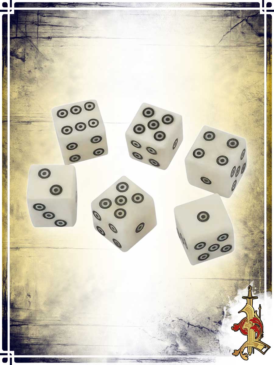 Bone Dice (x6)