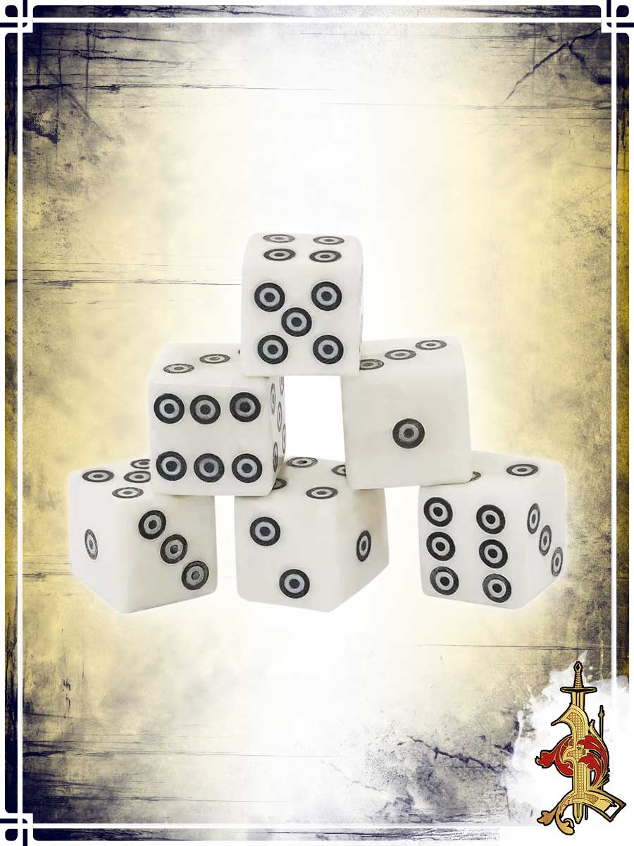 Bone Dice (x6)