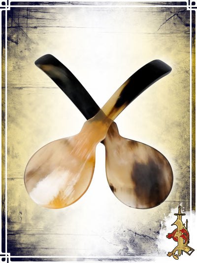 Cuillière en corne (x2)
