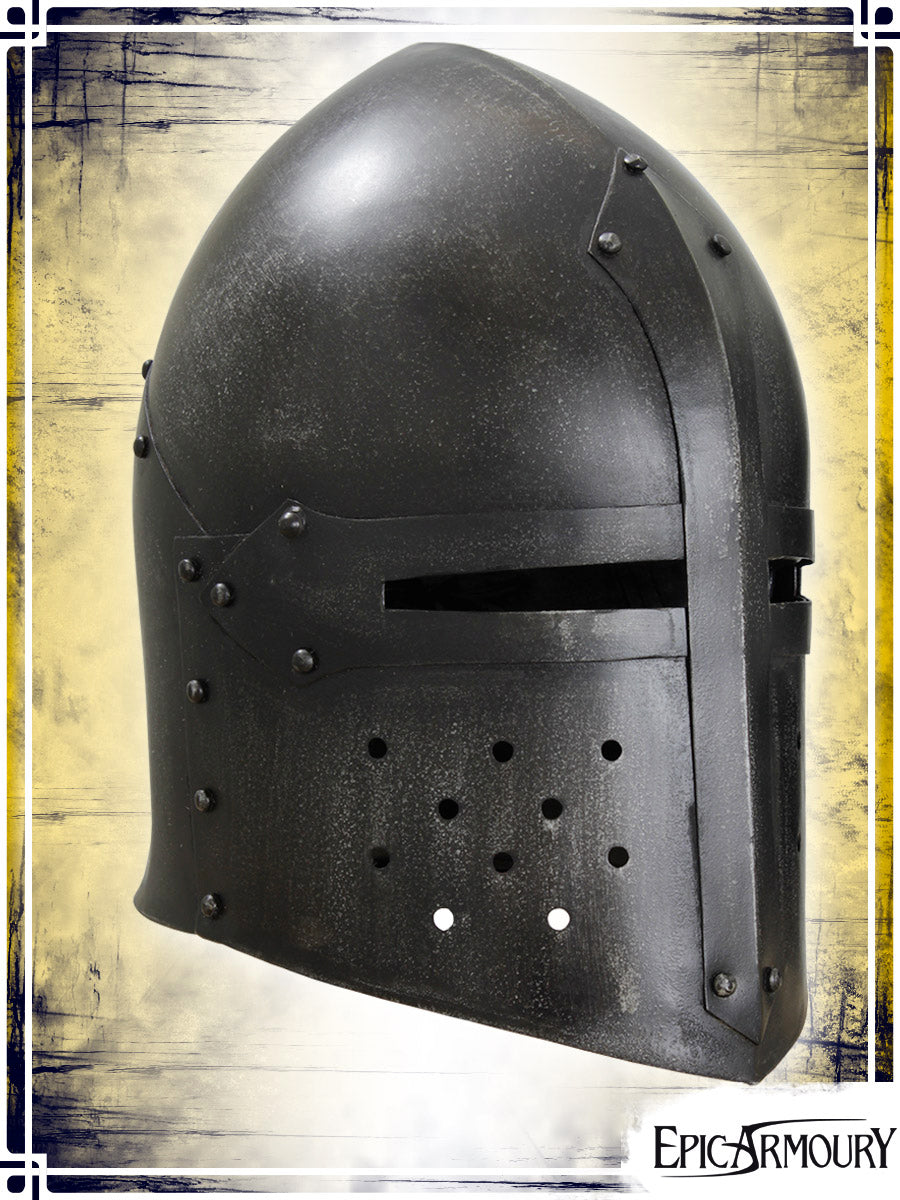 Sugar Loaf Plate Helmets Epic Armoury Medium Black 