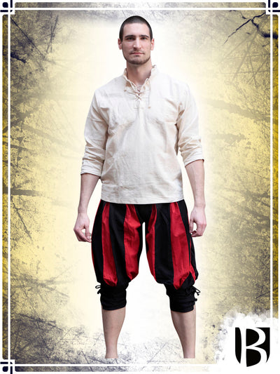Pantalons Lansquenet Maximilian - Noir/Rouge