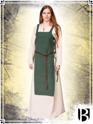 Apron Dress Gyda Dresses Burgschneider Green Medium 
