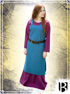 Vikingdress Frida Dresses Burgschneider Navy Azul Blue 2XLarge 
