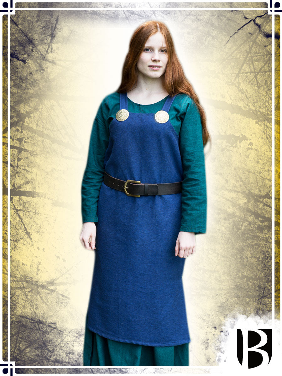 Vikingdress Frida Dresses Burgschneider Blue 2XLarge 