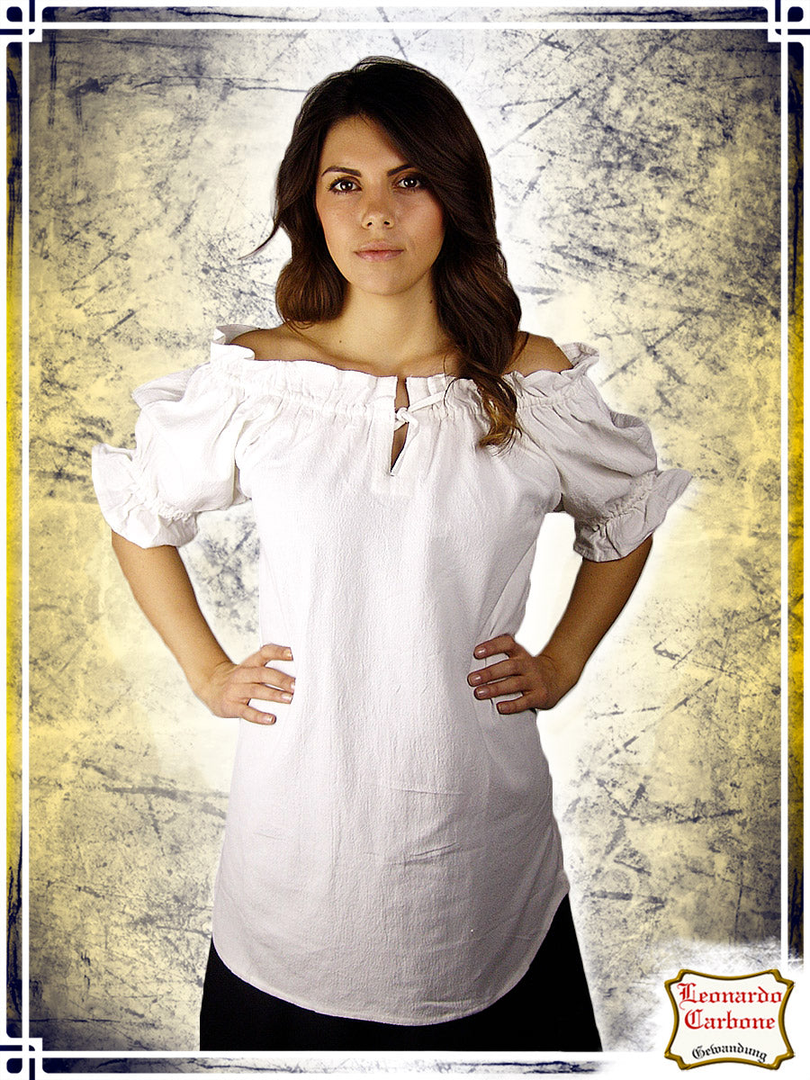 Short Sleeved Blouse Blouses & Tunics Leonardo Carbone Small White 