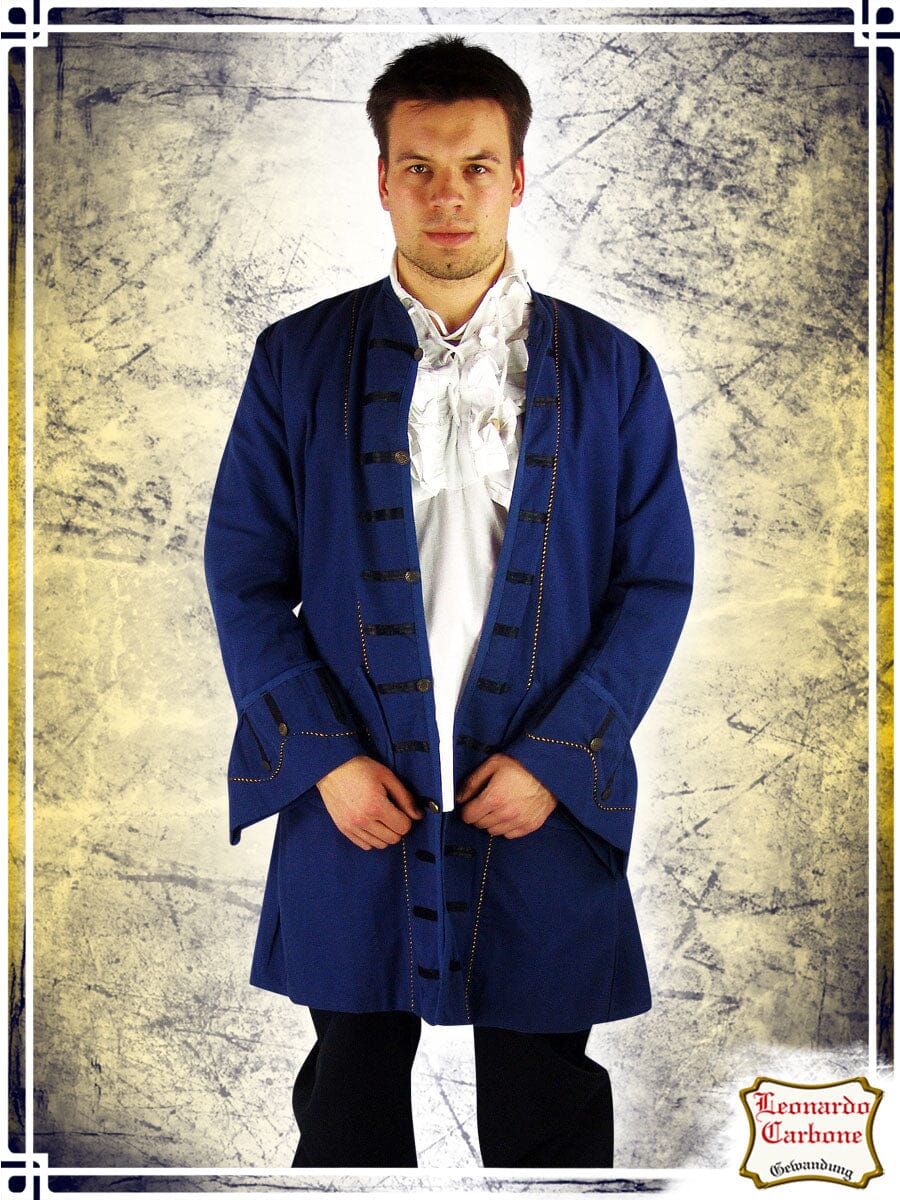 Pirate Jacket Coats & Robes Leonardo Carbone XLarge Blue 