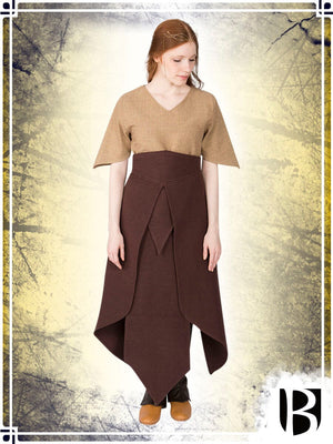 Skirt Tharya Skirts & Pants Burgschneider Large|XLarge Brown 