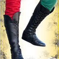 Forest Medieval Boots Footwear ArmStreet Black eu39 us8W us6M 