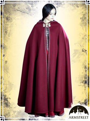 Labyrinth Cloak Capes ArmStreet Amaranth Red 