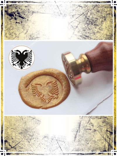 Wax Seal Stamp - Heraldic Eagle Wax Seals Private Imports 