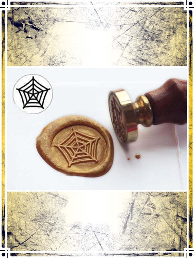 Wax Seal Stamp - Spiderweb Wax Seals Importation privée 