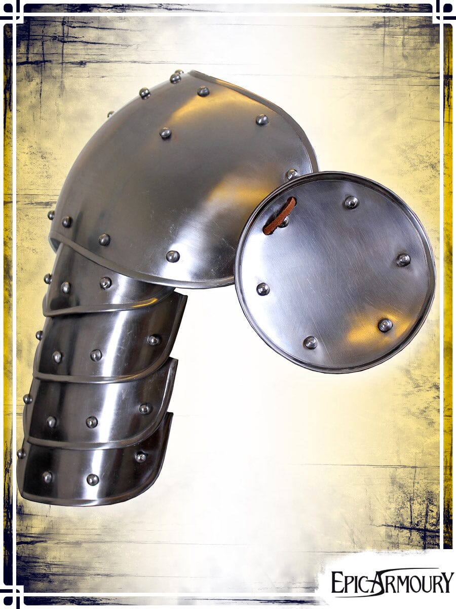 Warrior Pauldrons - Shinny Plate Pauldrons Epic Armoury 