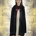 Kid Cotton Cape with Embroidery
