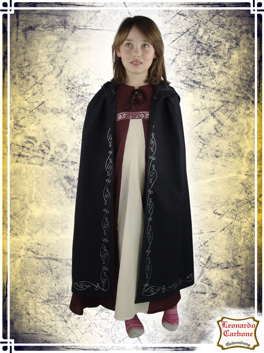 Cape en coton brodée pour enfant